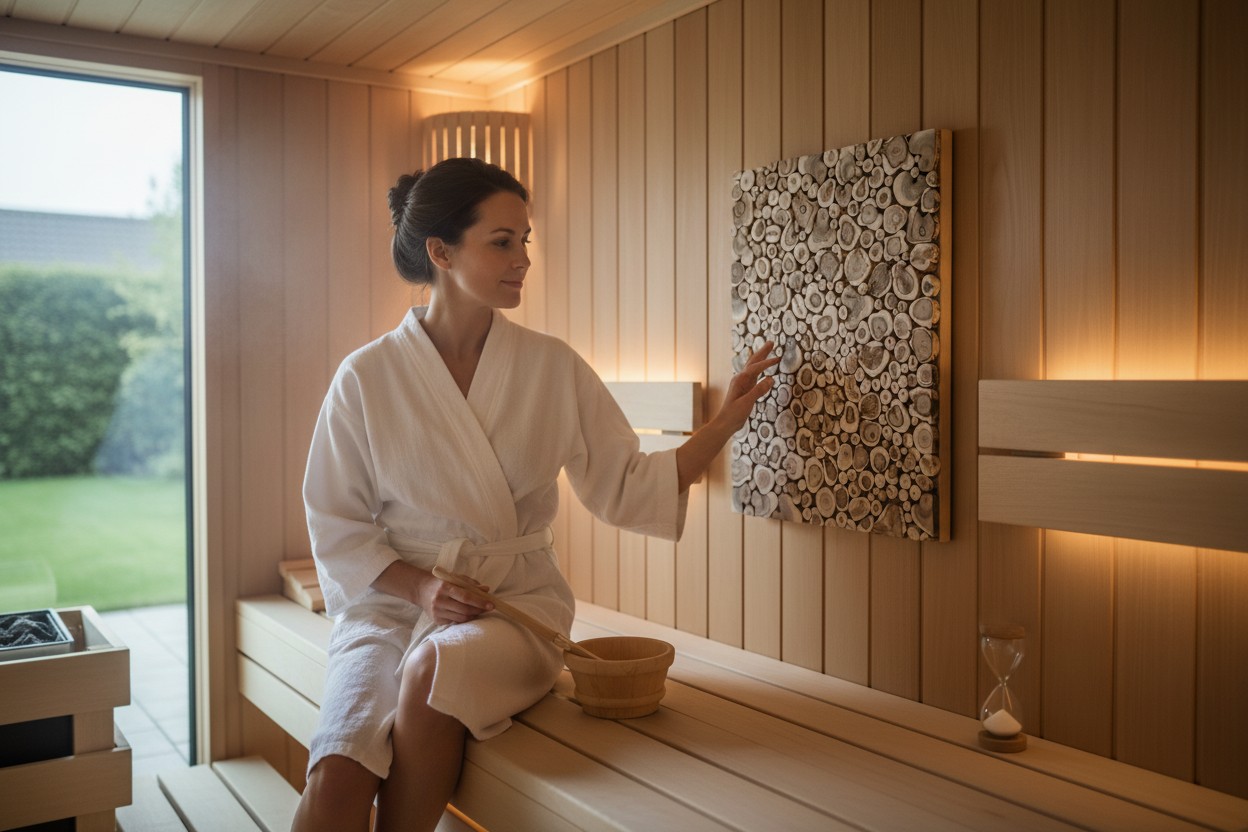 Premium kadiķa paneļi elegantam interjeram