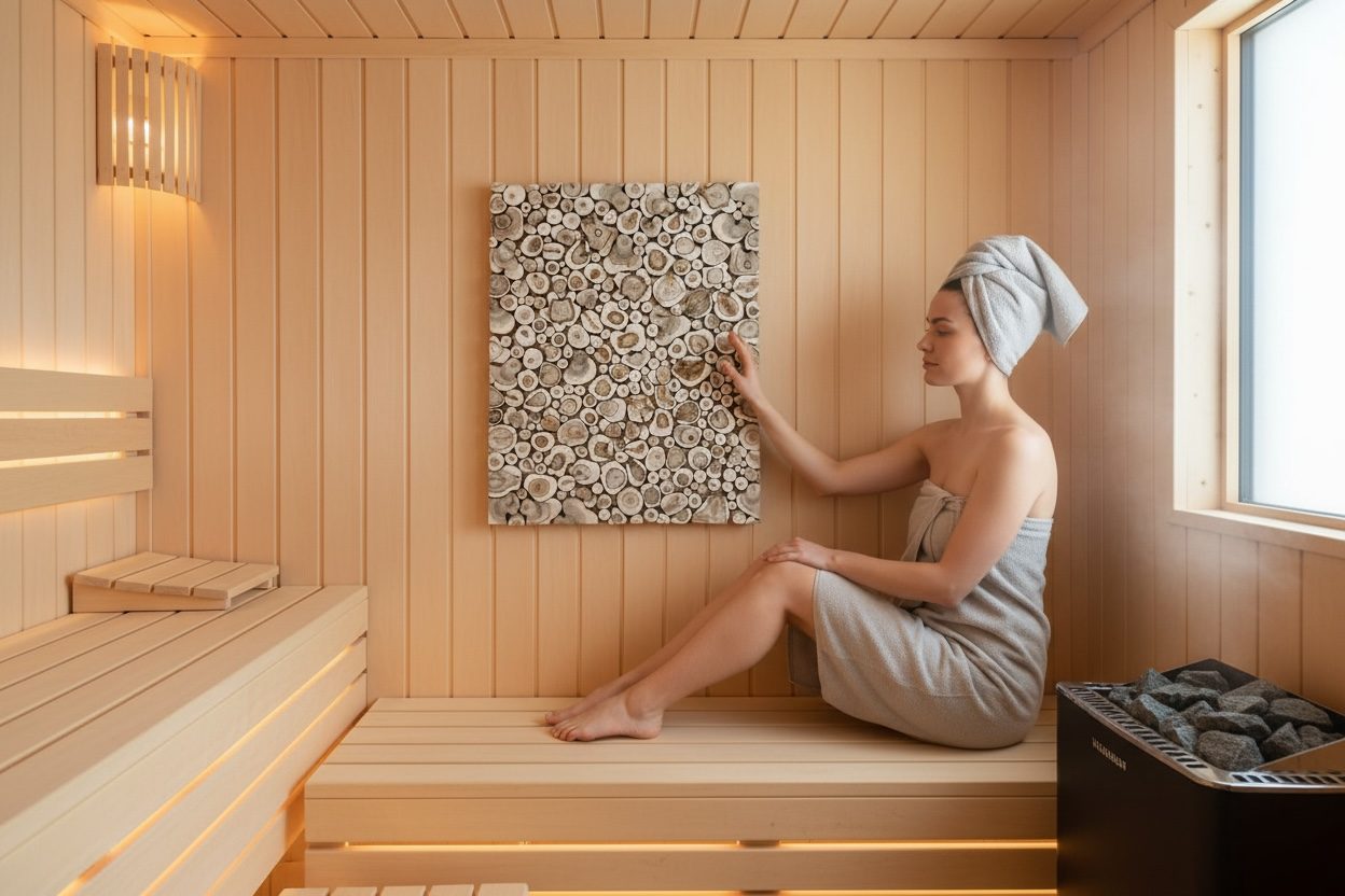Preparing a custom sauna interior solution
